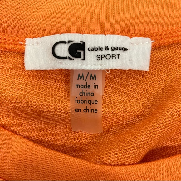 Cable & Gauge orange sport top - Picture 5 of 8